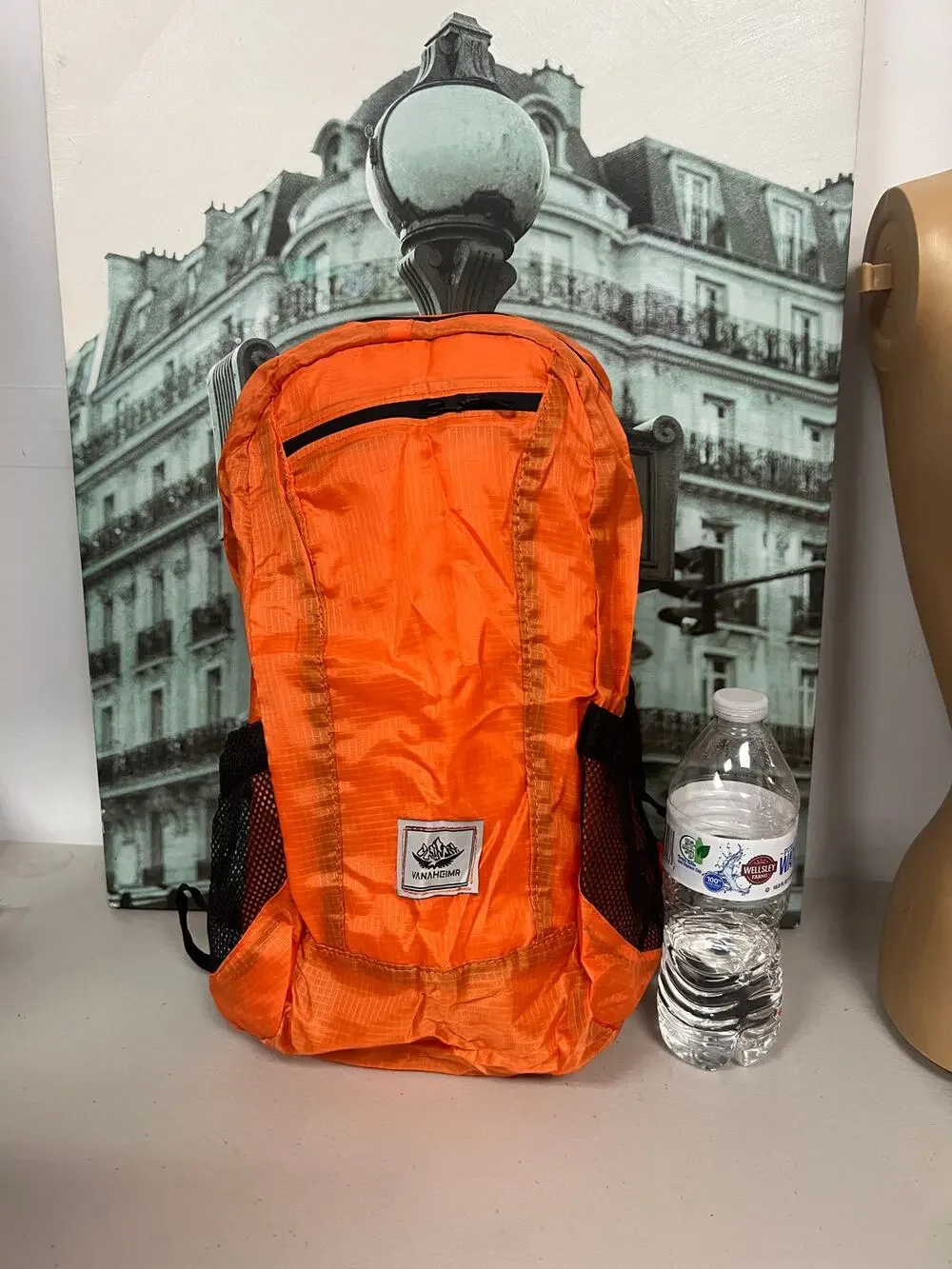 Lightweight Foldable Water Resistant Backpack, Travel Hiking Daypack